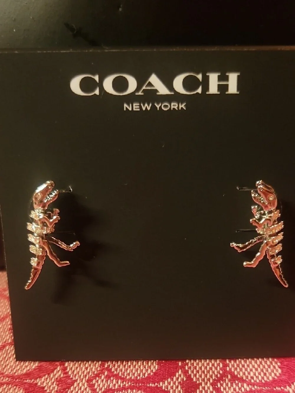 Coach playful dinosaur